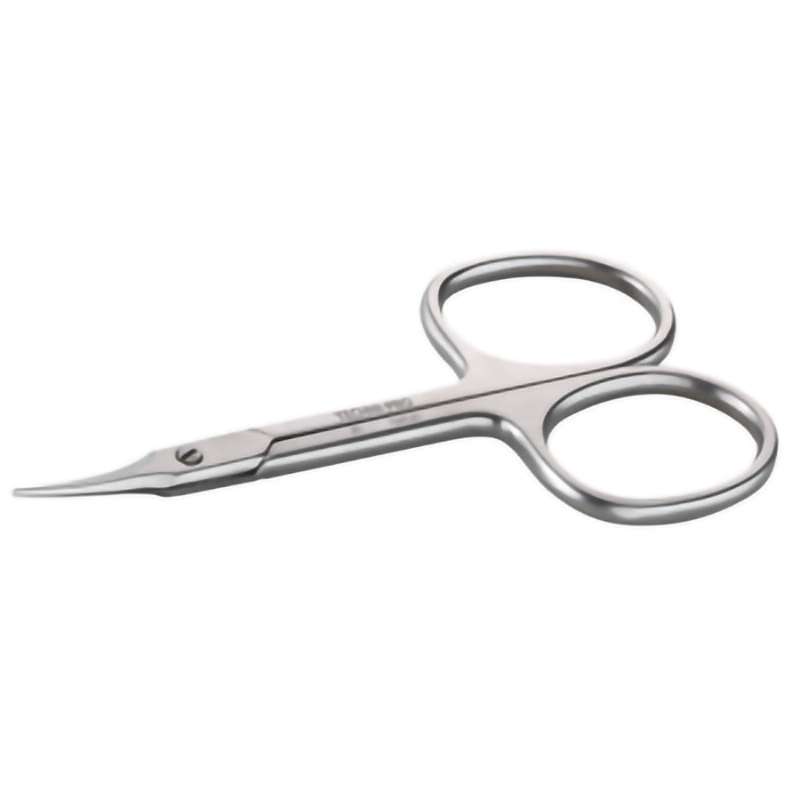 Scissors, High Precision, Extra Fine, Curved Blade, Miniature Work, 3.4" OAL
